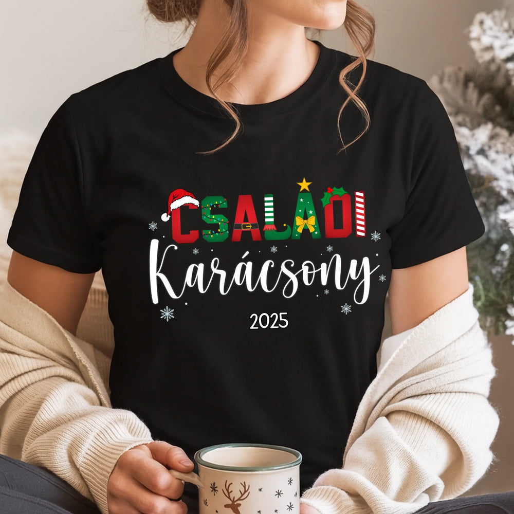 Családi Karácsony női póló