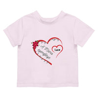 Szíves feliratos gyerek póló karácsonyra