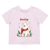 Állat mintás gyerek póló karácsonyra egyedi névvel