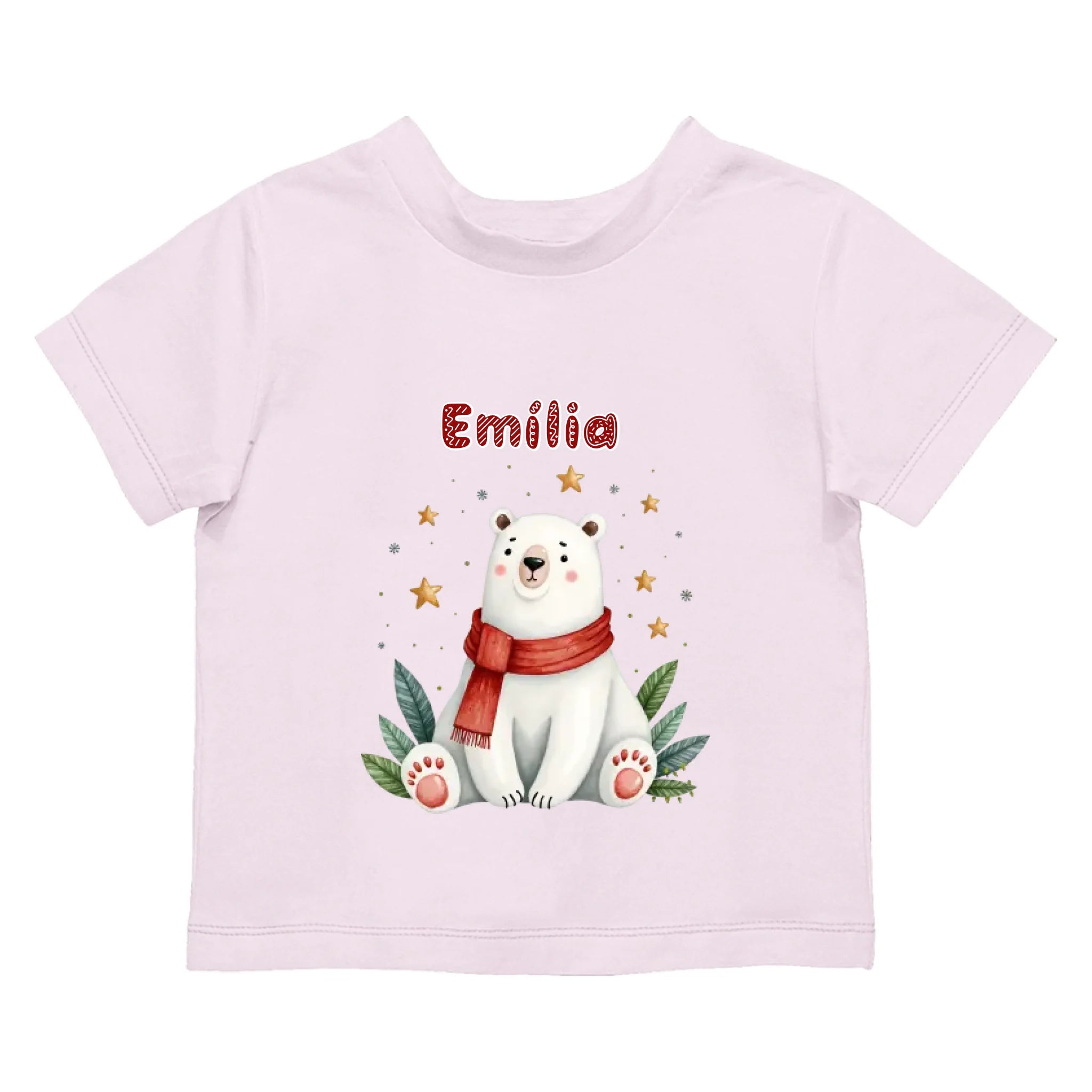 Állat mintás gyerek póló karácsonyra egyedi névvel