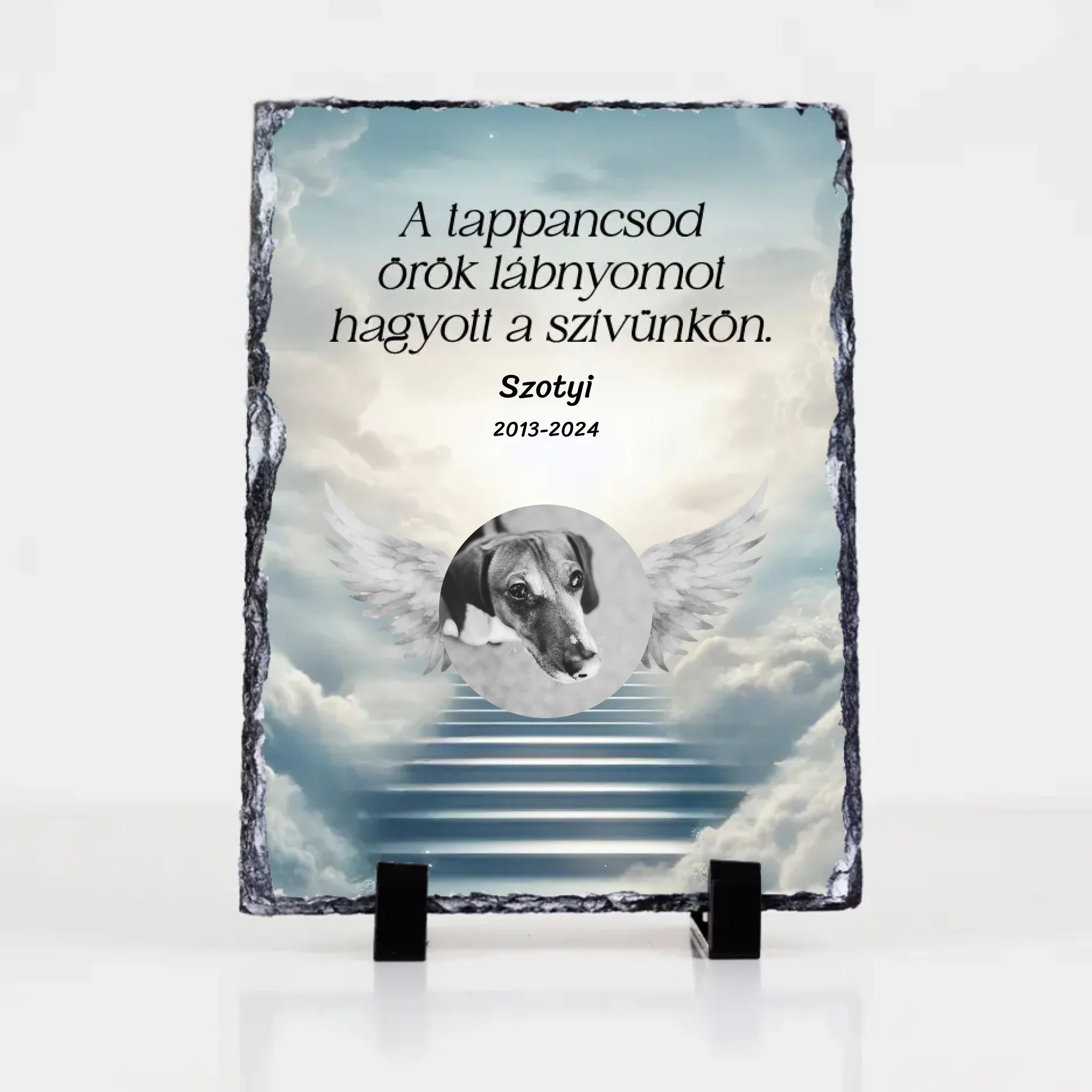  Örök tappancsnyom gránitlap házi kedvencek részére