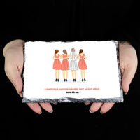 Szerkeszthető gránitlap - Jelképes esküvői ajándék egyedi mintával