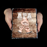 Ajándék Apáknak - Személyre szabható A legjobb Apa gránitkép