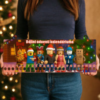 Roblox figurás adventi kalendárium gyerekeknek egyedi névvel