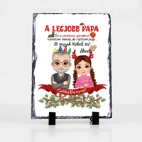 A tökéletes karácsonyi ajándékot kerestem gránitlap Papáknak lány unokától