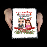 A tökéletes karácsonyi ajándékot kerestem gránitlap Papáknak lány unokától