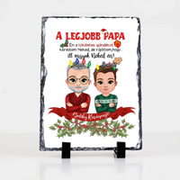 A tökéletes karácsonyi ajándékot kerestem gránitlap Papáknak fiú unokától