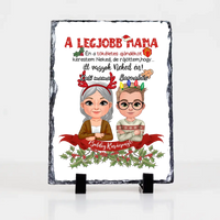 A tökéletes karácsonyi ajándékot kerestem gránitlap Mamáknak fiú unokától