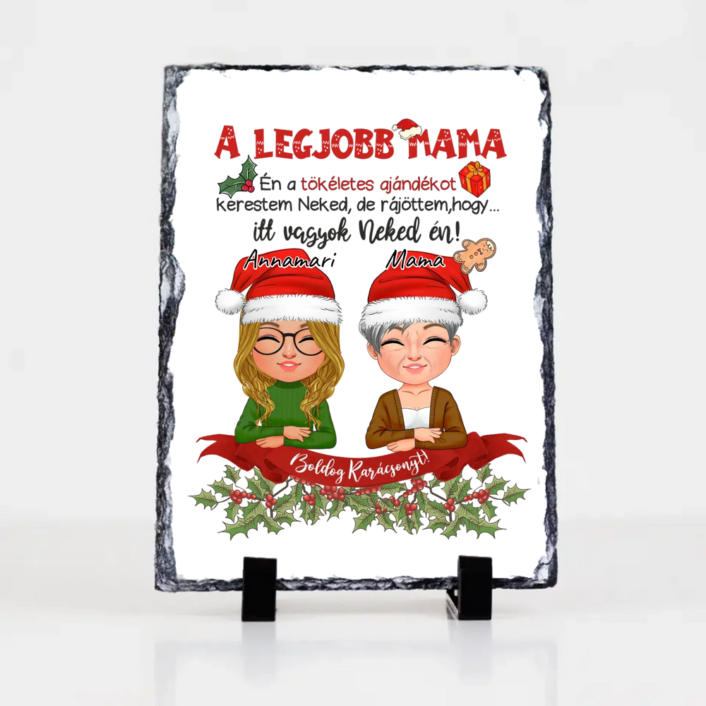 A tökéletes karácsonyi ajándékot kerestem gránitlap Mamáknak lány unokától