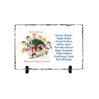 Egyedi szerkeszthető ajándék gránitlap Pedagógusoknak és Óvónőknek