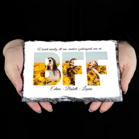 BFF feliratos gránitlap XL