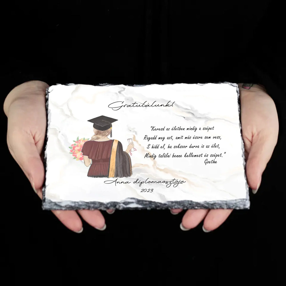 Ballagási ajándék gránitlap nőknek