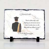 Ballagási ajándék gránitlap férfiaknak