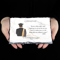 Ballagási ajándék gránitlap férfiaknak