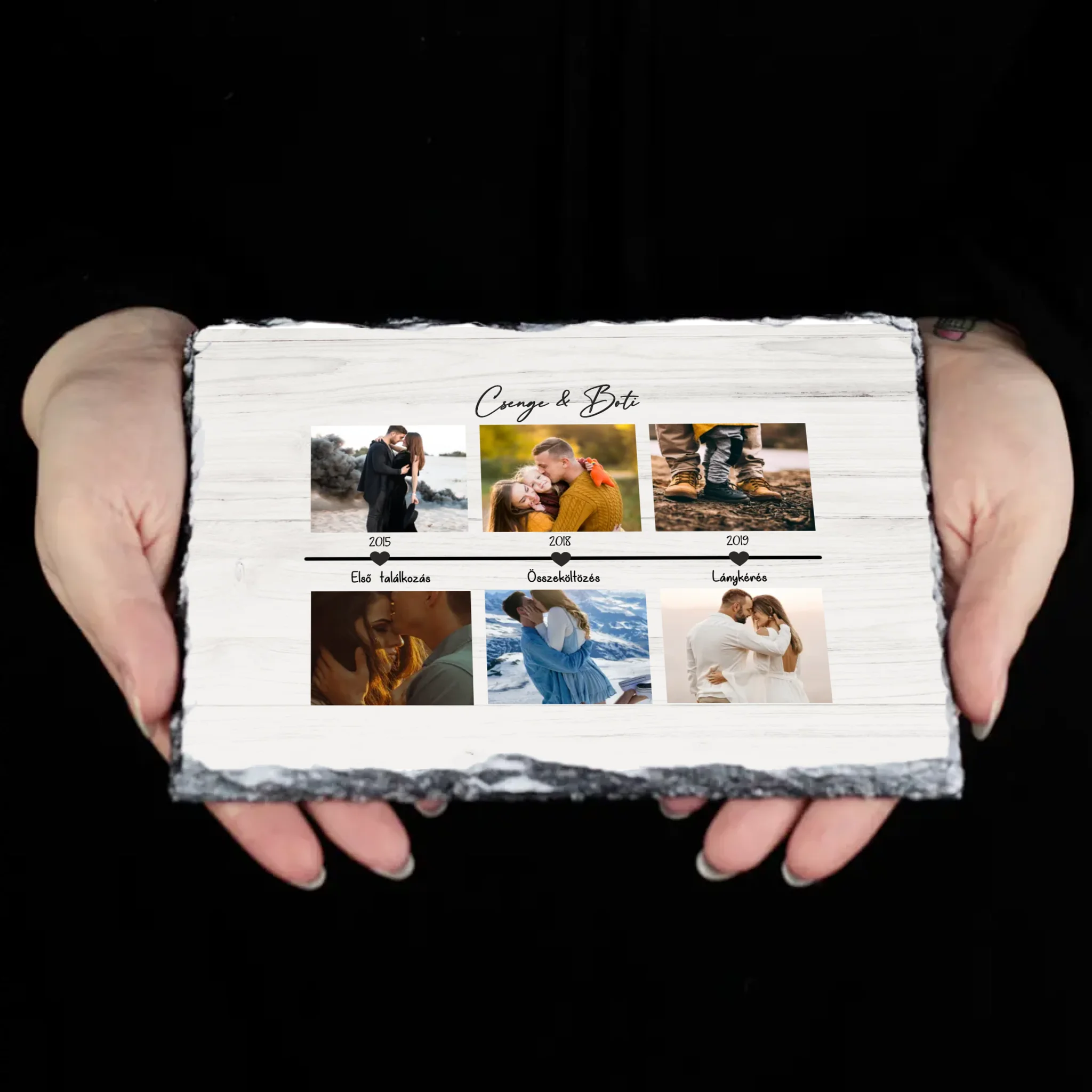 Életút gránitlap XL