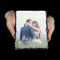 Mr. & Mrs évfordulós gránitlap XL