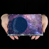 Csillagtérképes gránitlap