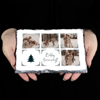 Egyedi karácsonyi gránitkép