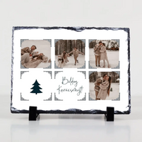 Egyedi karácsonyi gránitkép