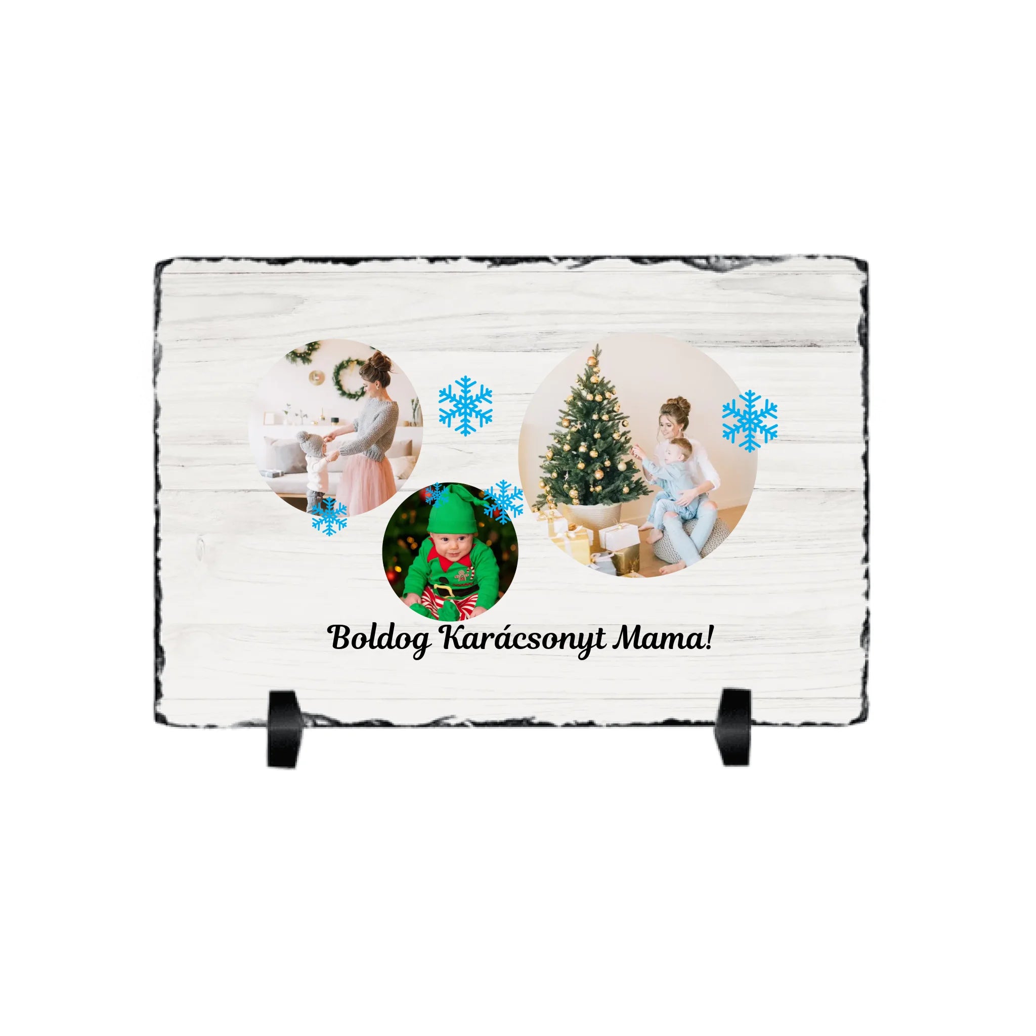 Karácsonyi 3 képes gránitlap