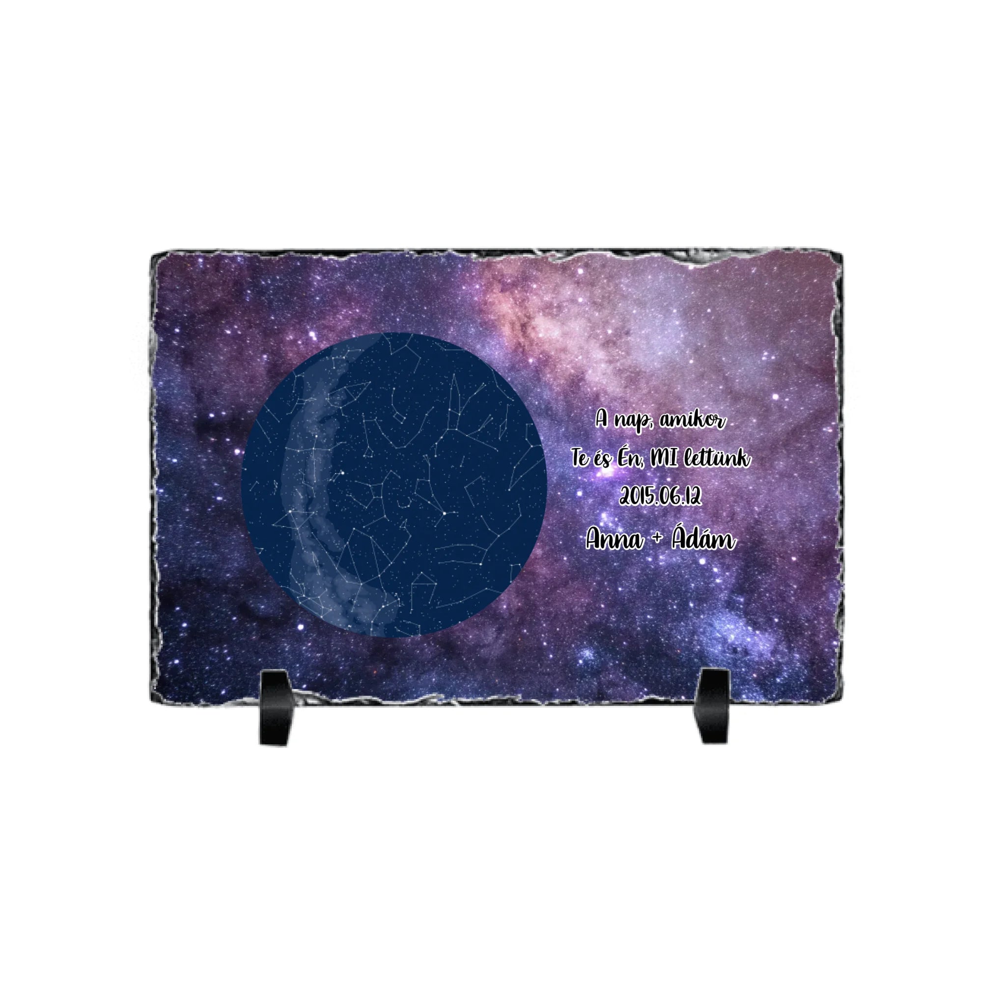 Csillagtérképes gránitlap