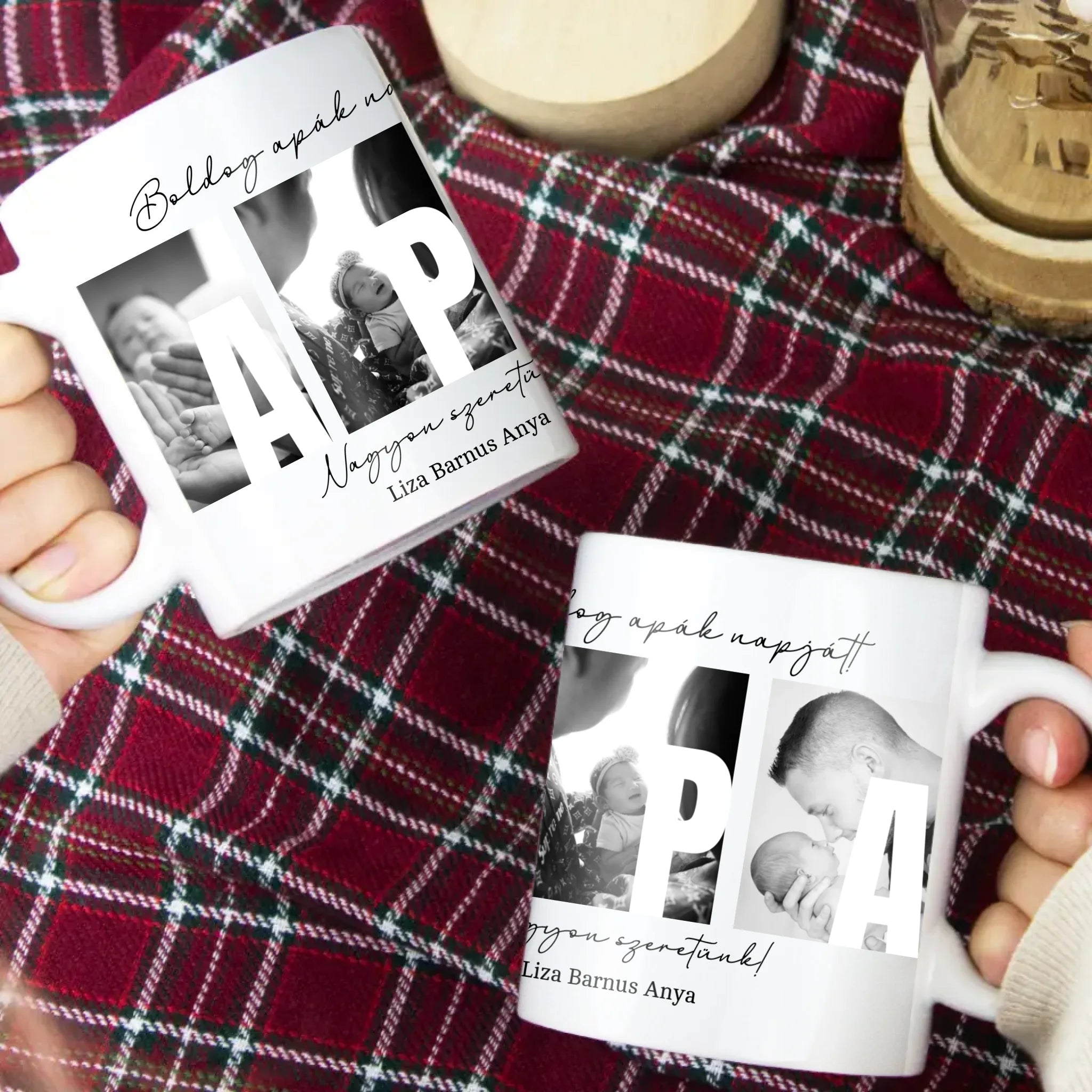 Ajándék Apáknak - Egyedi neves Apa legjobb fogásai bögre