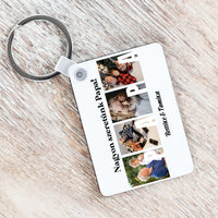  Ajándék Papának - Egyedi képes Papa szeretünk kulcstartó