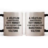 Karácsonyi ajándék bögre munkatársaknak saját névvel