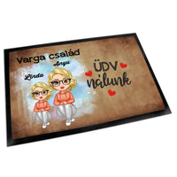 Cukifejű anyás lábtörlő 