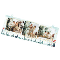 Egyedi képes karácsonyi adventi kalendárium - 3 fotóval, karácsonyi mintával