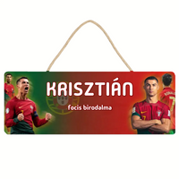 Cristiano Ronaldo focis dísztábla