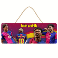 Lamine Yamal focis dísztábla