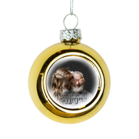 Legeslegjobb nagypapa fotós arany gömbdísz