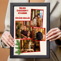 4 képes karácsonyi falikép