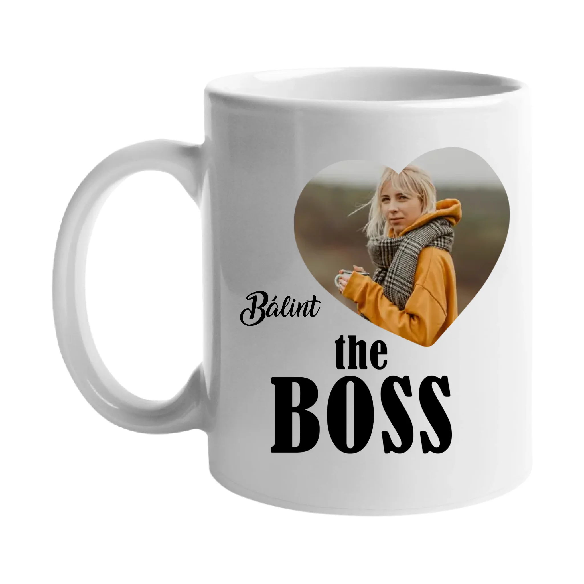 The Boss & The real Boss két darabos bögre szett képpel