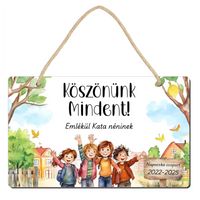 Ballagási emlék dísztábla