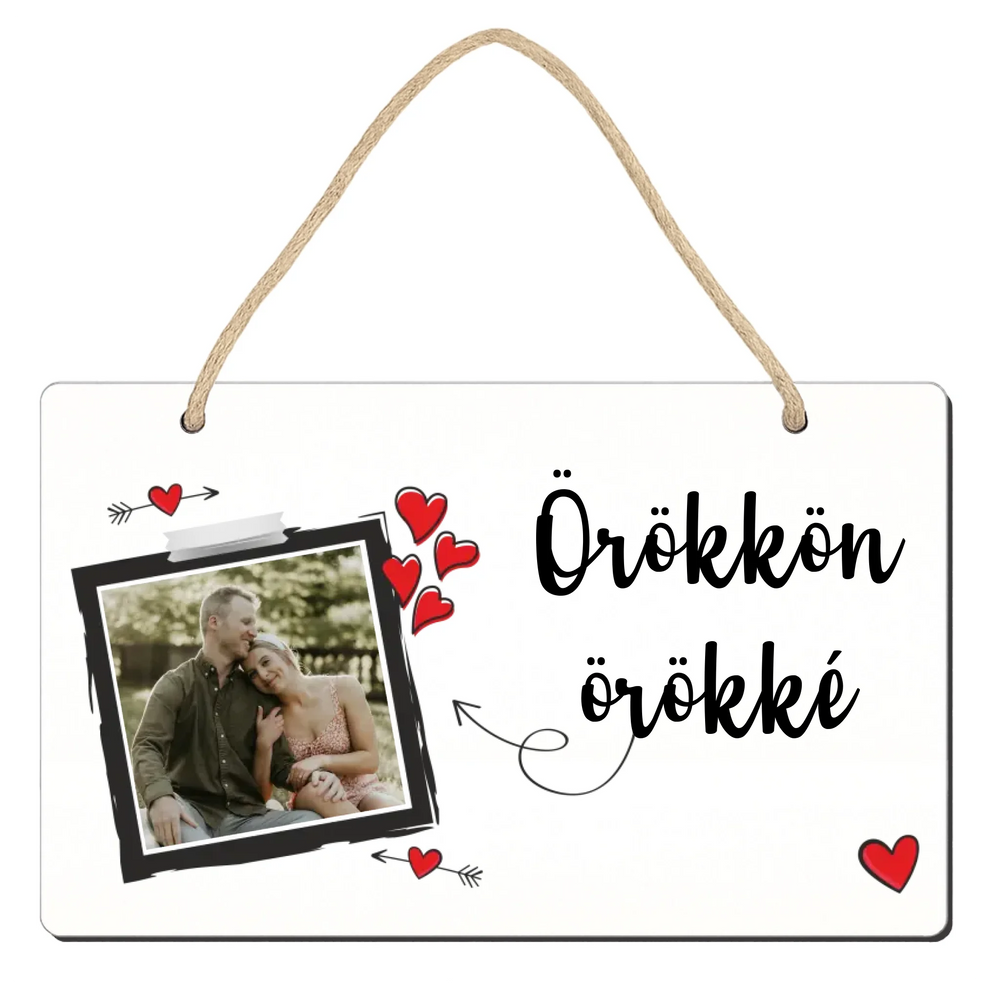 Egyedi képes Valentin napi pároknak Valentin napra