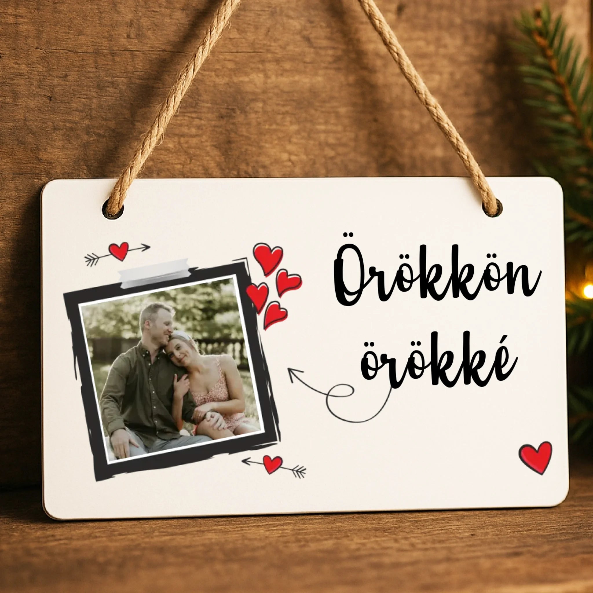 Egyedi képes Valentin napi pároknak Valentin napra