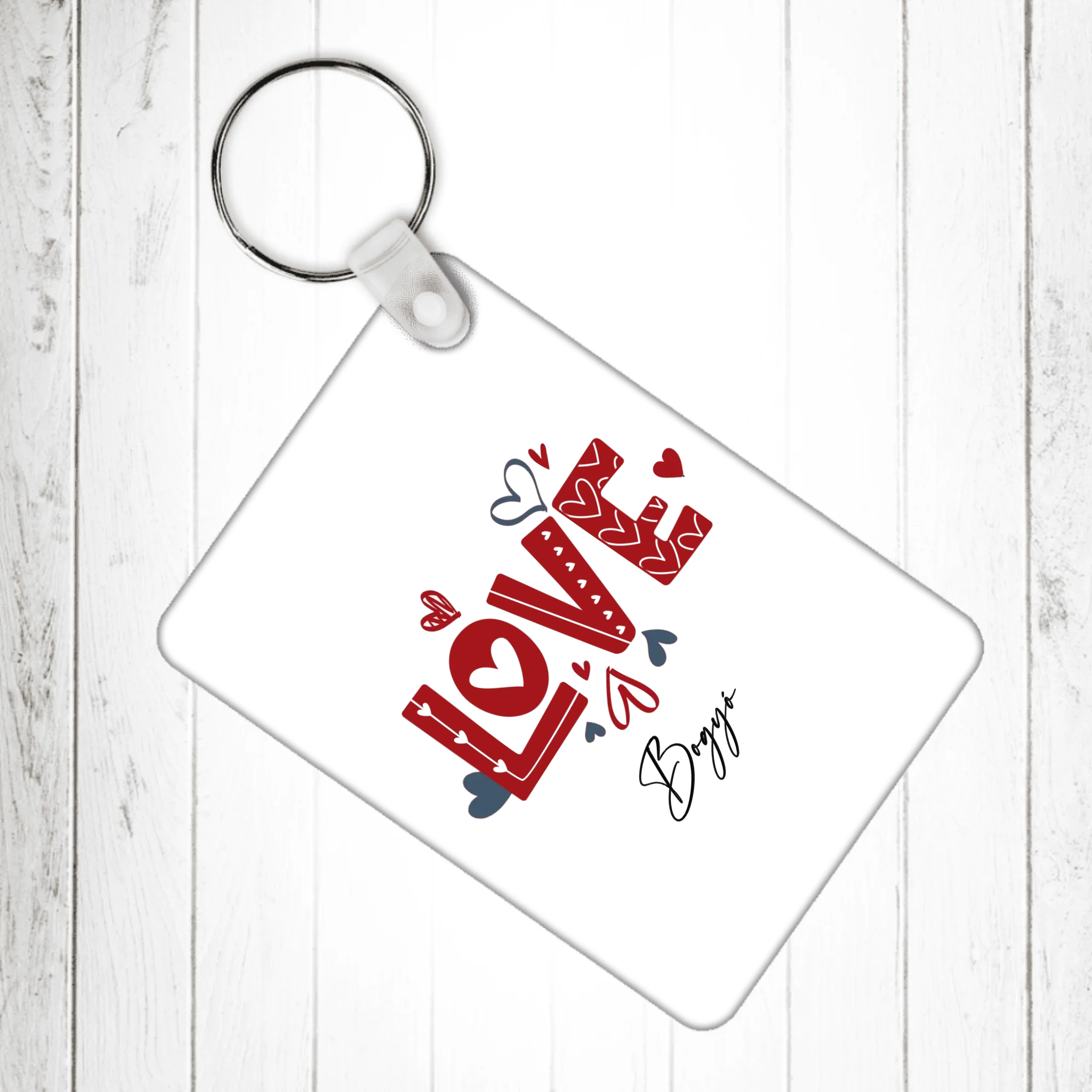 Love you feliratos 2db-os páros kulcstartó szett