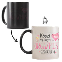 Köszi az összes orgazmust - Valentin napi bögre saját névvel