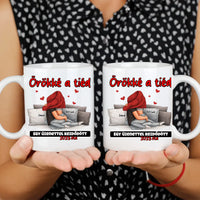 Örökké a tiéd - Valentin-napi bögre szerkeszthető felirattal