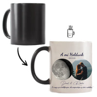 A Mi Holdunk - egyedi képes bögre szerkeszthető felirattal