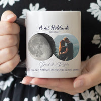 A Mi Holdunk - egyedi képes bögre szerkeszthető felirattal