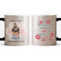 Túl szexi vagy - szerkeszthető karakteres bögre felirattal