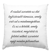 Feliratos párna - idézetekkel és egyedileg szerkeszthető felirattal