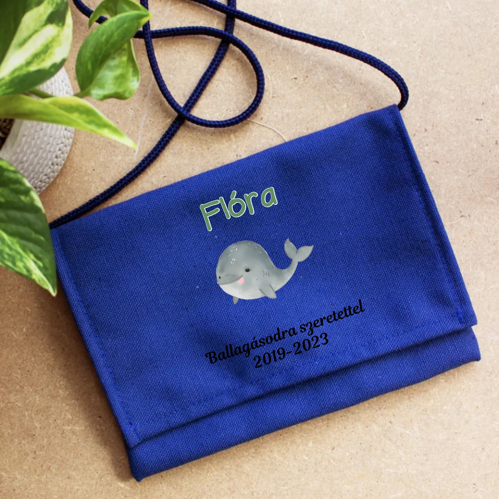 Egyedi szerkeszthető feliratos tarisznya címerrel