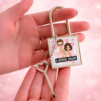 A kedven dolgom - Szerkeszthető karakteres ajándék lakat