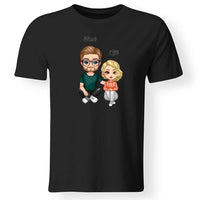 Cukifejű karakteres apa-fia póló