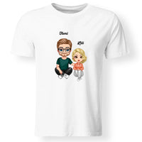 Cukifejű karakteres apa-fia póló