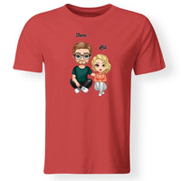 Cukifejű karakteres apa-fia póló